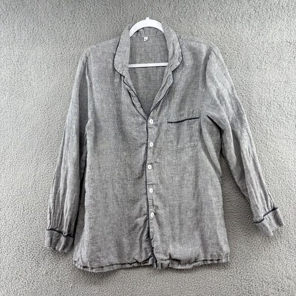 Piglet in Bed Linen Pajama top Sz. Medium - Picture 4 of 10